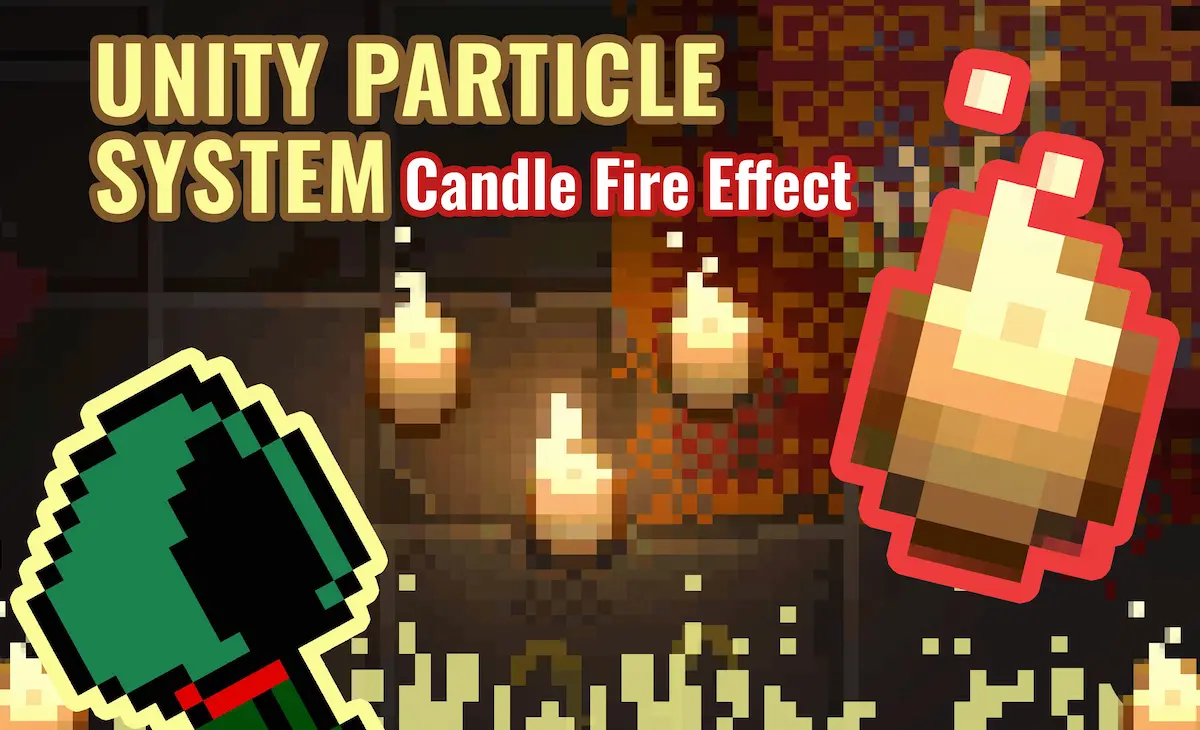 Thumbnail of our post that explains how we used Unity's particle system in our game
